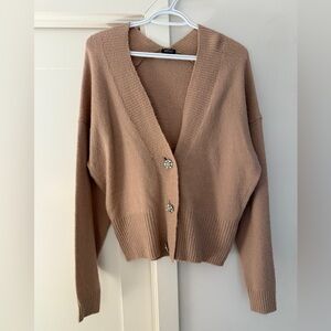 Buffalo David Bitton Dusty Rose Cardigan with Button Detail